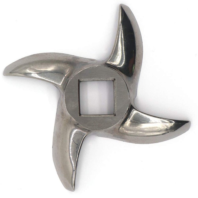 VTurboWay 22# Meat Grinder Blade Stainless Steel Knife Cutter Replacement for Grinders - Image 1